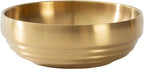 7.4 INCH Decorative Bowl, Key Bowl for Entryway Table, Key Holder Bowl, Decorative Bowls for Home Decor(Gold)