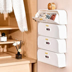 Underwear Socks Storage Box, Multifunctional Storage Box, Plastic Wall Mount Underwear Drawer Organizer, Can Be Used to Store Underpants, Socks, Ties