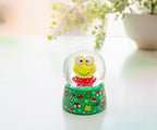 Sanrio Keroppi Holiday Mini Adult Snow Globe with Swirling White Flakes | Collectible Keepsake Display | 3 Inches Tall
