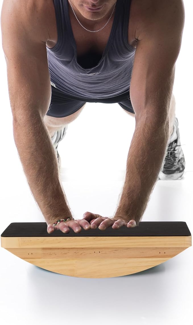 Cheer Balance Trainer, Wooden Cheer Flyer Stand, Cheer Stand for Cheerleading Flyer Balance, Cheer Flyer Stand Balance and Flexibility Trainer for Flexibility Core Strength (For beginners)