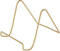 Bard's Twisted Gold-toned Wire Easel Stand, 6" H x 5.5" W x 8" D, Pack of 2