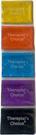 Therapist’s Choice® Professional Non-Latex Resistance Bands for Upper and Lower Body Exercise Workouts, Physical Therapy, Lower Pilates, and Rehab, 25 Yard (75 Feet) Roll Bulk Roll