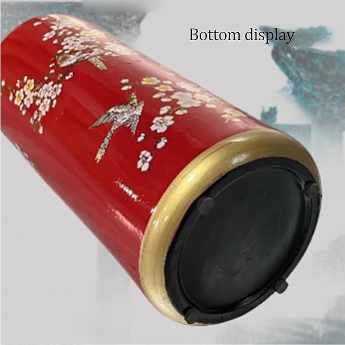 Ceramic Umbrella Stand Umbrella Holder For Entryway,Floor Standing Vase Storage Bucket(S)