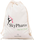 Aerial Silks Yoga Swing Set - 9/11 Yards Aerial Yoga Hammock Kit Anti-Gravity Flying for Fitness, Low/Non Stretch Nylon Tricot Fabric Hardware Included for Dance