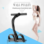 Resistance Bands for Exercise,6-Tube Elastic Yoga Pedal Puller Resistance Band, Natural Latex Tension Rope Fitness Equipment, for Abdomen/Waist/Arm/Leg Stretching Slimming Training