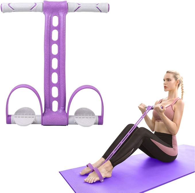 Pedal Resistance Bands with Handles Exercise Bands Multifunction Tension Rope Fitness for Working Out Arm Abs Legs Stretch Bands
