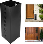 TOPINCN Umbrella Stand, Umbrella Holder for Entryway, Umbrella Rack Umbrella Storage Organizer Freestanding Umbrella Holder Bin Metal Umbrella Stand Rack for Home Office Hotel Decor
