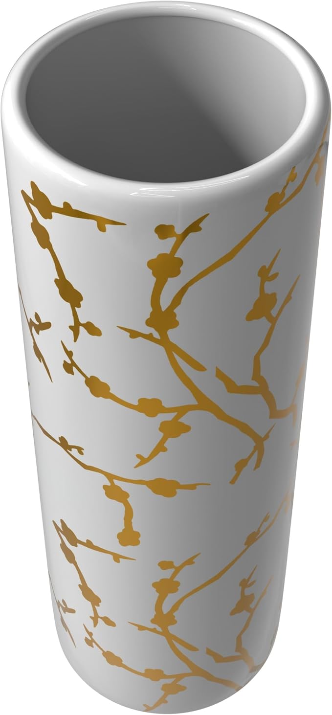 Red Lantern 24" Gold Branches Umbrella Stand
