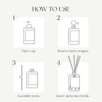 The Yulong Scent Reed Diffuser Refill Set 13.53 fl oz with 6 Sticks, 【Comfortable to Breathe】 Luxury Natural Long Lasting Home Fragrance Oil Air Freshener for Living Room and Office