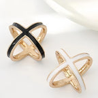 SYWDUDUCLT Scarf Ring for Women's Shawl, Silk Neckerchief, Tshirt, Gold/Sivler, S/M/L, 2 Pcs