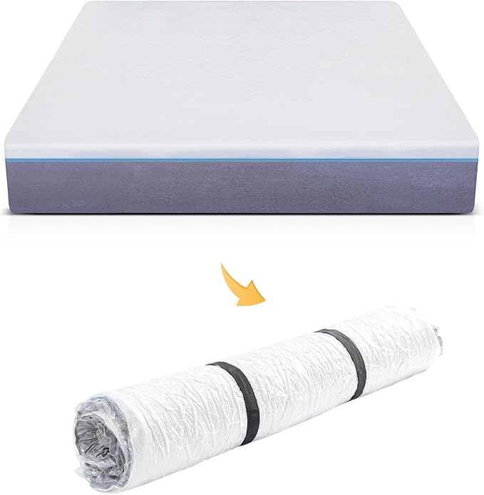 Vacuum Mattress Bag for moving, Vacuum Sealed Bags for Mattress Storage, Mattress Compression Bag for Easy Moving&Storage, Foam and Latex Mattress Vacuum Bag with Straps(QUEEN/FULL)