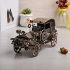 Metal Antique Vintage Car Model Handcrafted Collections Collectible Vehicle for Bar or Home Decor Decoration Great Birthday Gift Bronze Classic Car Model, Large