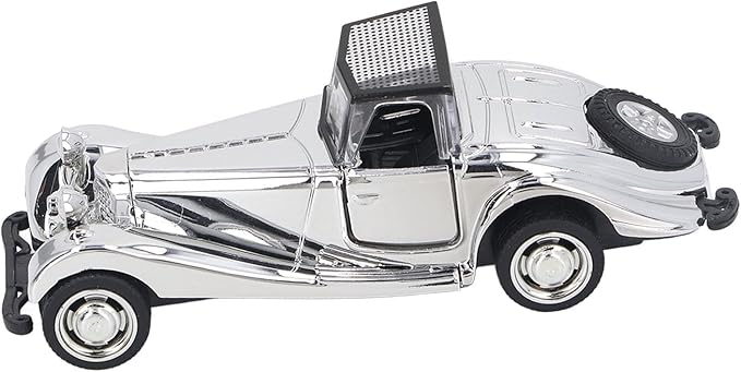 Asixxsix Vintage Car Model, 13x5cm Alloy Metal Antique Die Cast Car Model, Collectible Vehicle Ornament with High Simulation Details for Home Bar Shelf Decor (Style 2)