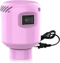 Electric Air Pump for Vacuum Storage Bags, Portable Travel Vacuum Pump Compressing Clothing Vacuum Seal Pump for Various Vacuum Seal Bags Pink(Storage Bag Not Included)