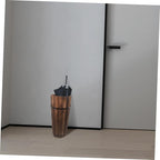 Zerodeko Wooden Umbrella Bucket Stand for Outdoor Use Wood Material Umbrella Holder Rack Stable and Wear Resistant Storage for Entryway and Office