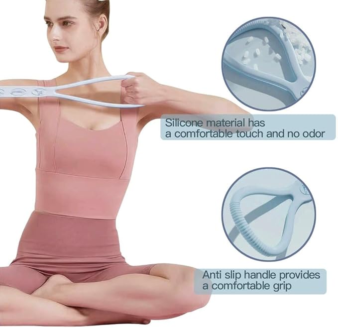 2025 Upgraded Figure 8 Resistance Band for Physical Therapy, Shoulder Back Arm Exercise Bands, 3 Resistance Levels for 15 25 35lb for Kids Adult Elderly