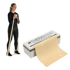 THERABAND Resistance Bands, 6 Yard Roll Professional Latex Elastic Band For Upper Body, Lower Body, & Core Exercise, Physical Therapy, Pilates, Home Workouts, & Rehab, Tan, Extra Thin, Level 1