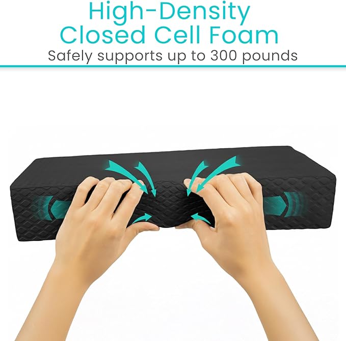 Vive Balance Pad - Foam Large Yoga Mat Trainer for Physical Therapy, Stability Workout, Knee and Ankle Exercise, Strength Training, Rehab - Chair Cushion for Adults, Kids, and Travel