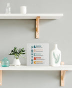 kunlisa Mental Health Take a Mindful Break Stress Management Wooden Box Sign Desk Decor,Rustic Wood Block Plaque Box Sign for Therapy Office School Counseling Office Wall Shelf Tabletop Decoration