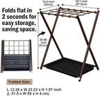 Folding Umbrella Storage Stand Rack Holder Organizer Bin for Entryway Home Commercial Office Décor with Drip Tray