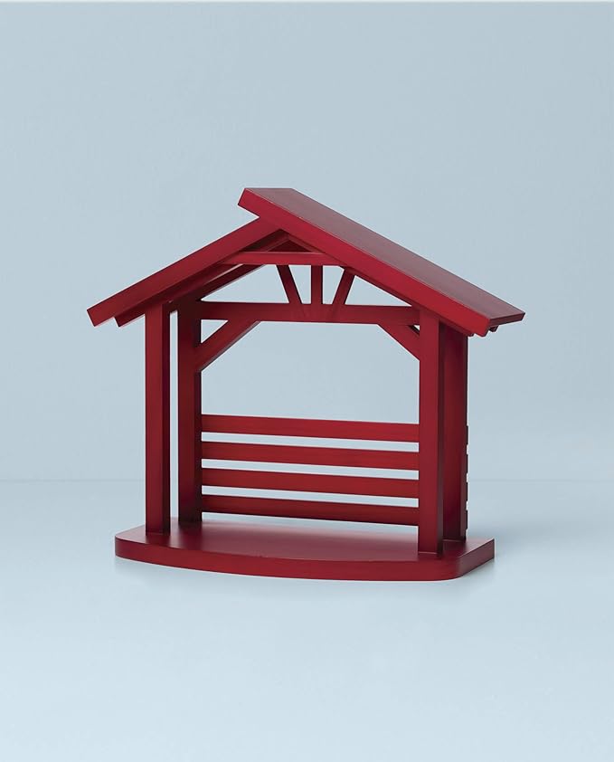 Lenox 896752 First Blessing Nativity Wood Creche
