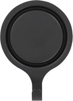 Haute Decor Attract Pinch-Free Magnetic Wreath Hanger (Matte Black) for Metal Doors and Surfaces - Hold Decorations, Signs, and More!