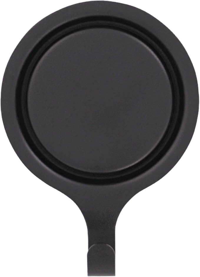 Haute Decor Attract Pinch-Free Magnetic Wreath Hanger (Matte Black) for Metal Doors and Surfaces - Hold Decorations, Signs, and More!