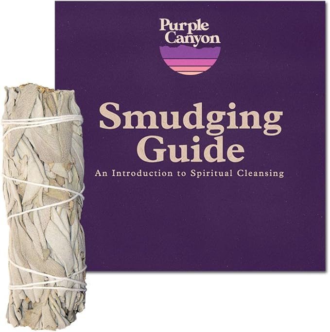 White Sage Bundle - 1 Pack - Sage Smudge Stick for Home Cleansing Incense Healing Meditation and California Smudge Sticks Rituals - 4 Inch