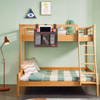 Zafit Hanging Bedside Caddy, Bedside Storage Organizer for Magazine, Phone, Remote control (Classic4 Pockets-Coffee)