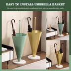 Umbrella Stand Rack Umbrella Basket Tall Umbrella Shape Household Storage Bucket, Multifunctional Umbrella Rack, Nordic Umbrella Stand For Hotel, With Bird Shape Handle ( Color : Yellow , Size : 30*85