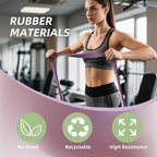 WHATAFIT Resistance Bands,Pull Up Assist Bands Set with Handles, Exercise & Workout Bands with Door Anchor for Men & Women – Home Fitness Equipment for Strength Training, Stretching