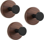 3 Pack Wreath Hangers for Front Door, Door Wreath Hanger on Glass, Window & Smooth Surfaces, Holiday Decoration Hook for Christmas, Thanksgiving, Halloween