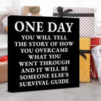 Inspirational Quotes Wall Art Decor, Black Office Decor for Men, Motivational Success Canvas Painting Positive Affirmations Posters Artwork for Home Office (8 X 8 Inches, Framed)