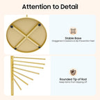 Freestanding Scarf Holder Stand,Spiral Scarf Display Rack,Holder Hijab Stand,Commercial Hijab Organizer,Scarves Rack,Metal Scarf Racks,Hijab Organizer,Belt Pants Hanger for Clothing Store Home (Gold)