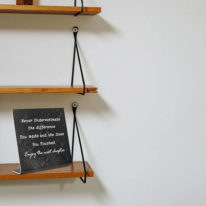 Retirement Gifts for Women,Men, Co-workers, Retired Gifts Goodbye Coworkers Leaving New Job Gifts Office Retirement Decorations On Shelf Table Desk for Living Room Office Bedroom dksg6