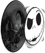 Silver Buffalo Disney The Nightmare Before Christmas Jack Skellington 3D Wall Wobbler Art, Hanging Sign Decor