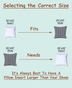 Pillowflex Premium Polyester Throw Pillow Insert - 26x26 - Ultra Soft Square Throw Pillow, Couch Sham, Lumbar, Back, Sofa - Machine Washable - Decorative Accent Form - 1 Soft Pillow