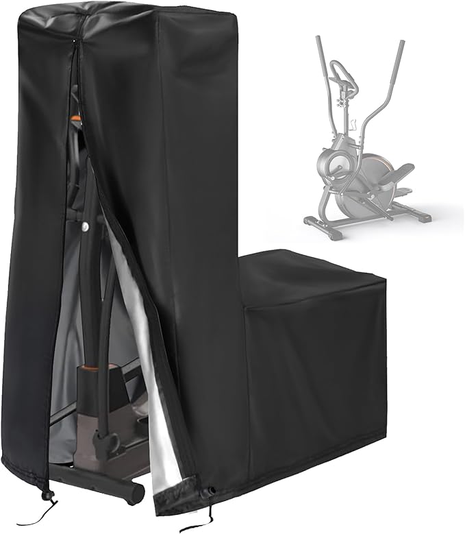 Elliptical Exercise Machine Cover - Dust-Proof & Waterproof Trainer Protective Cover for Home Use
