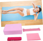 KICHOUSE Yoga Accessories Stretch Band Latex Pull Towel Resistance Ring Kit for Home Workouts Lightweight Pink Yoga Tool Kit for Fitness Enthusiasts