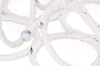 Tosnail Pack of 2 Scarf Hanger Holder Organizer Space Saver for Tie, Belt, Scarves, Socks - White