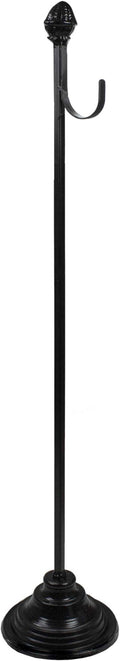 Northlight Decorative Black Metal Christmas Wreath Stand, 30", Multi