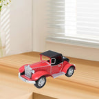 Collectible Vehicles Metal Classic Cars Model for Home Decor, Red Argent