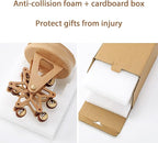 ROSIKING Classical Music Box Revolve Musical Boxes Christmas Birthday Valentine's Day Gifts for Lover, Boyfriend, Girlfriend, Husband, Wife Plays Here Comes The Sun