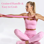 Figure 8 Resistance Band with Handles Elastic Bands for Working Out Arm Back Shoulder Training Elastic Ropes Exercise Equipment for Yoga Pilates Physical Stretching Chest Expander