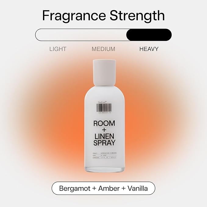 DedCool Room + Linen Spray in 01 Taunt | Natural Fabric Spray | Non-Toxic, Essential Oil Infused | Freshens Home, Bedding, Couch, Closet & Bath | 3.4 fl oz