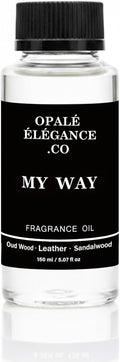 My Way 150mL Luxury Aroma Oil – Hotel Aromatherapy Diffuser Blend with Lush Sandalwood, Warm Cedar & Soft Iris – Long-Lasting Scent for Bedroom, Office & Living Spaces – Inspired by One Hotel Miami