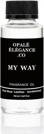 My Way 150mL Luxury Aroma Oil – Hotel Aromatherapy Diffuser Blend with Lush Sandalwood, Warm Cedar & Soft Iris – Long-Lasting Scent for Bedroom, Office & Living Spaces – Inspired by One Hotel Miami