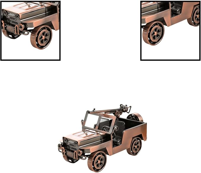 Modern Design Style Model Car Diecast Metal Retro Iron Vehicle Decoration for Desk and Home Display