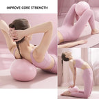 Pilates Set – Home Pilates Equipment for Women Kit with Magic Circle Pilates Ring and Ball Set, Resistance Bands & Massage Balls & Exercise Bands for Toning，Flexibility & Core Strength