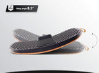 FEZIBO Standing Desk Mat with Anti Fatigue Bar, Wooden Wobble Balance Board with Ergonomic Design Comfort Floor Mat